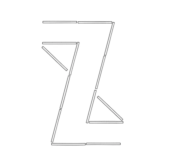 Here is a fun "Z" shaped exercise that allows for multiple